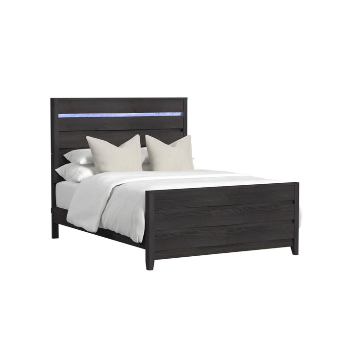 Tobias - Bed With LED - Stylish Home Furniture