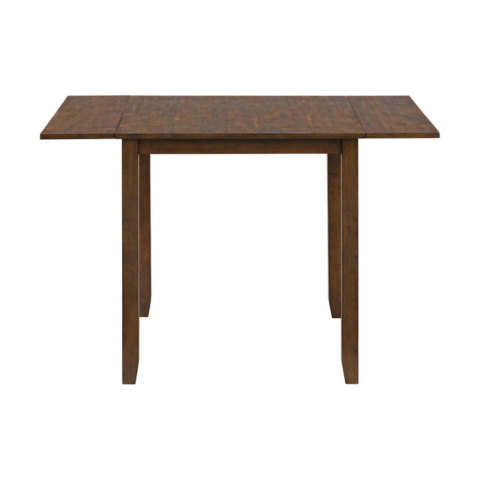 Alex - 3 Piece Dining Set With Drop Leaf Table - Espresso - Stylish Home Furniture