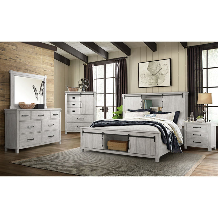 Scott - 7-Drawer Dresser With Mirror Set - Stylish Home Furniture