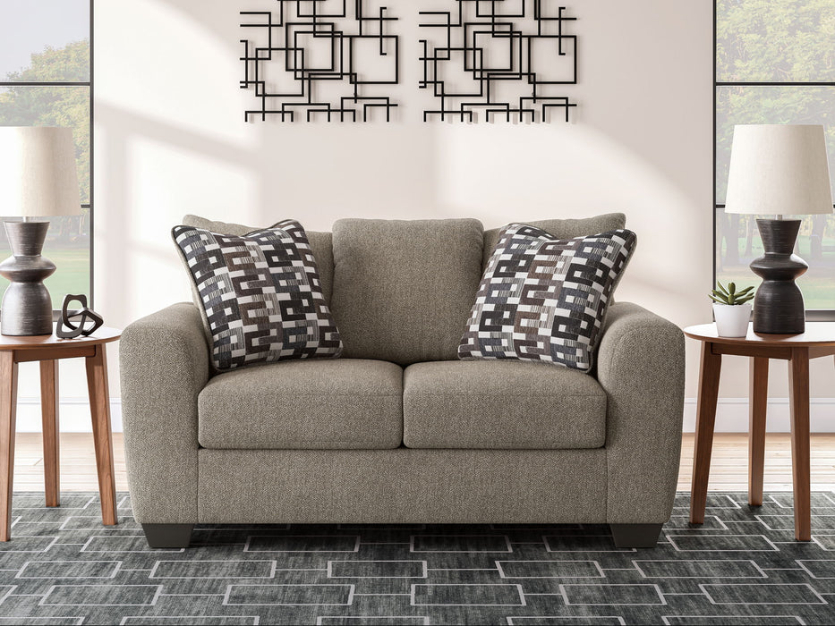 Triston-Peaks - Loveseat - Suede - Stylish Home Furniture