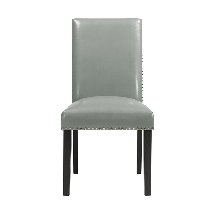 Meridian - Dining Side Chair (Set of 2) - Grey