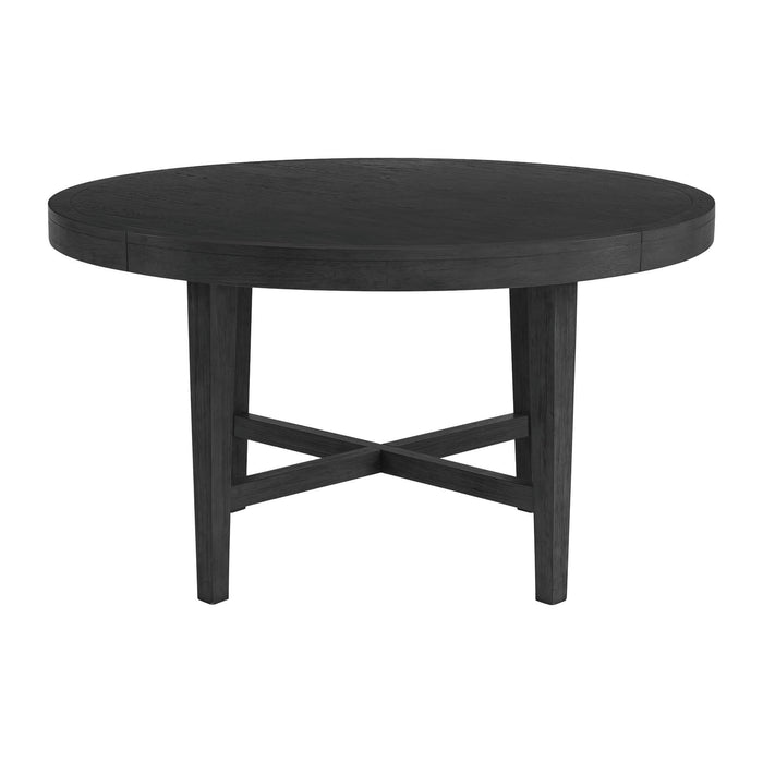 Versailles - Contemporary Round Dining Table - Black