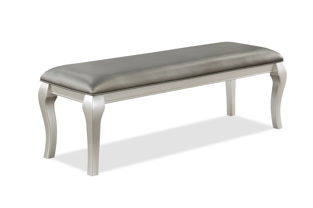 Caldwell - Bench - Pearl Silver