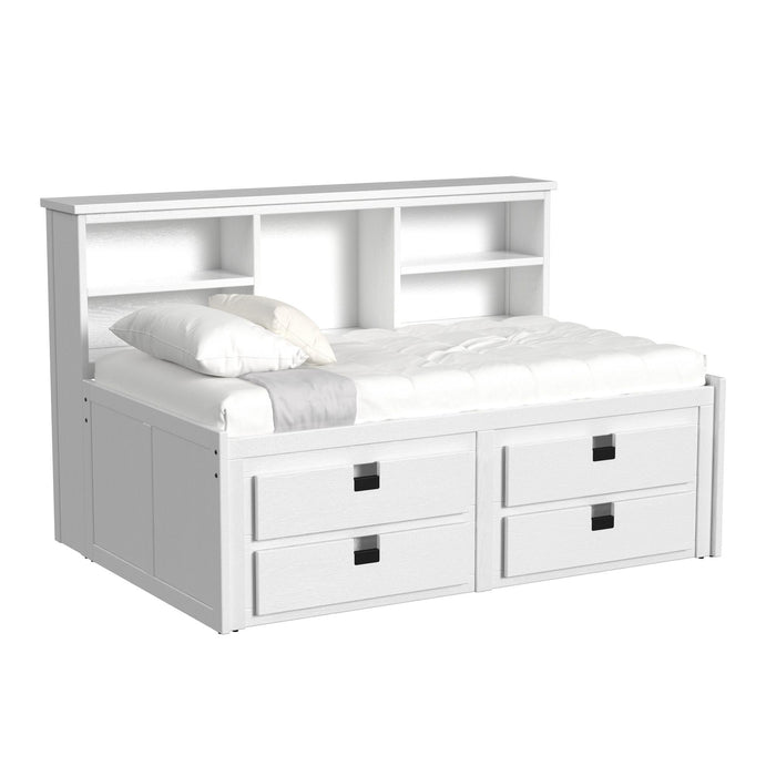 Cali Kids - Complete Twin Wall Bed - White