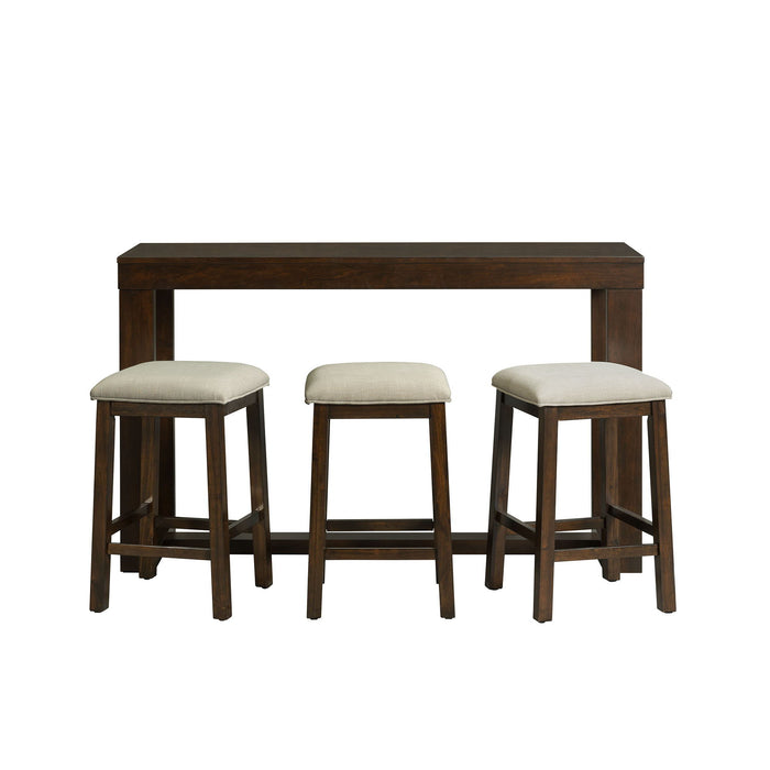 Hardy - Multipurpose Bar Table Set - Dark Walnut