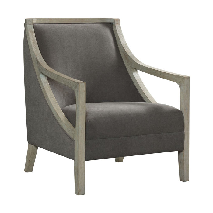 Hopkins - Accent Chair With White Wash Frame