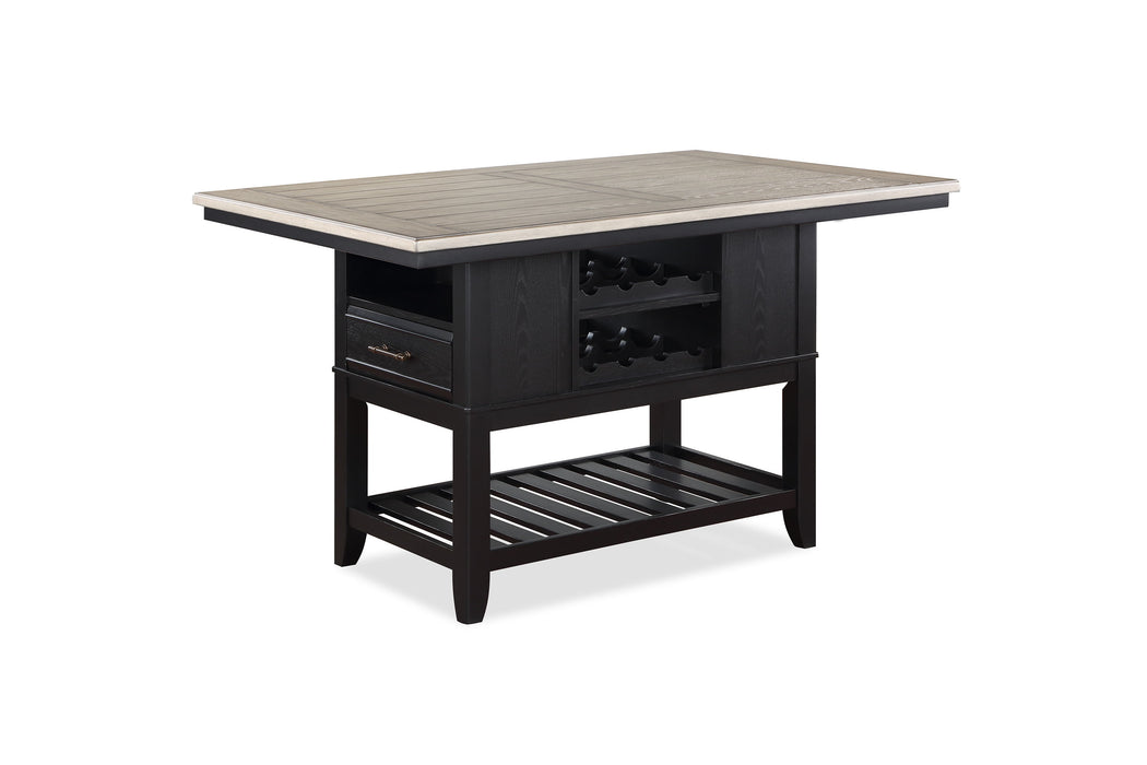 Frey - Counter Height Table - Brown