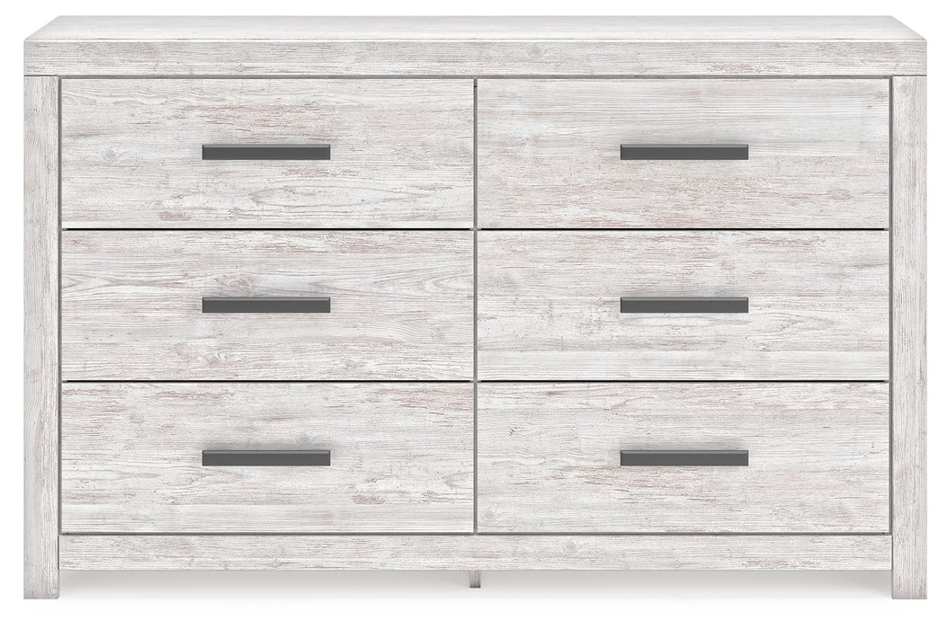 Cayboni - Whitewash - Six Drawer Dresser