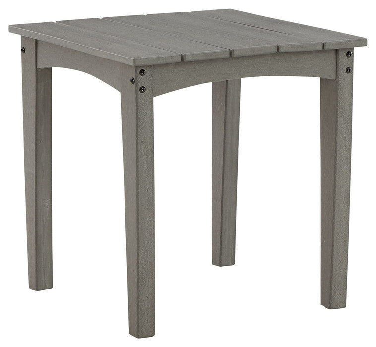 Visola - Gray - Square End Table