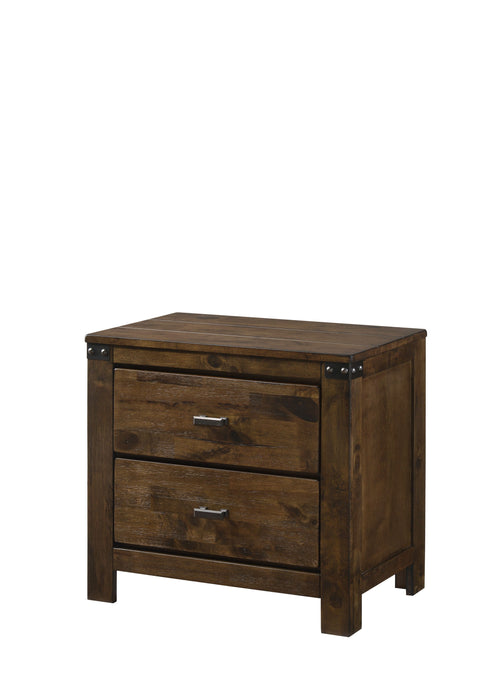 Curtis - Nightstand - Brown