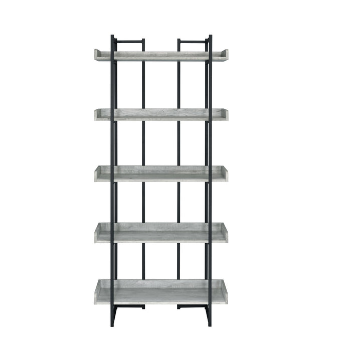 Preston - Bookshelf - Grey